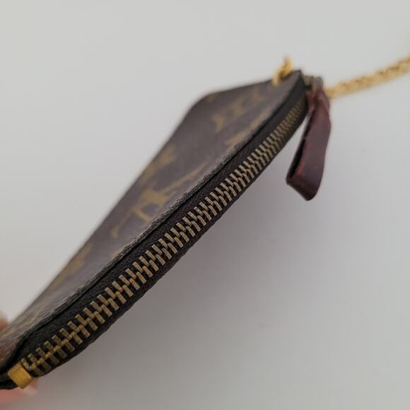 Vintage 1980’s Louis Vuitton Monogram Pochette Cles Coin Purse Pouch Key Case - Picture 3 of 11